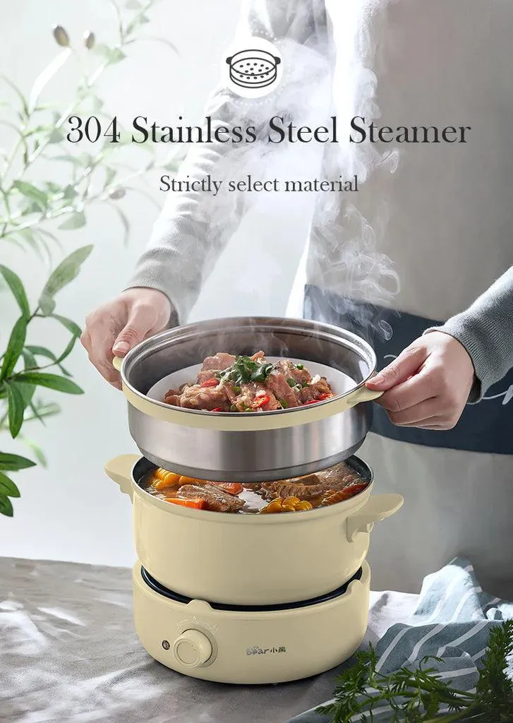 BEAR Cooking Pot DHG-B25Z2 | Multifunction like Hot Pot