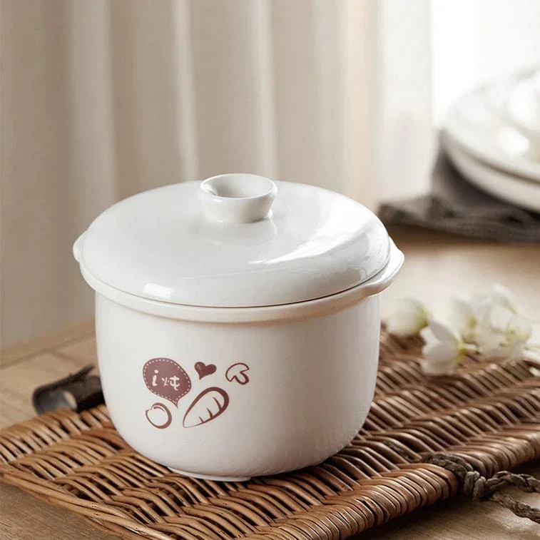 Bear DDZ-B08C2 Mini Electric Stew Pot | 27oz | Ceramic | Slow Cook | 110V