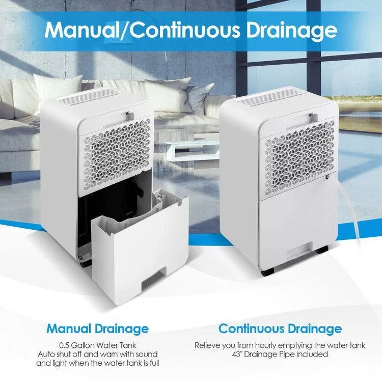 Dehumidifier ES10104US| 32 Pints| 2000 Sq. Ft.| 4 Working Modes| 2 Fan Speeds