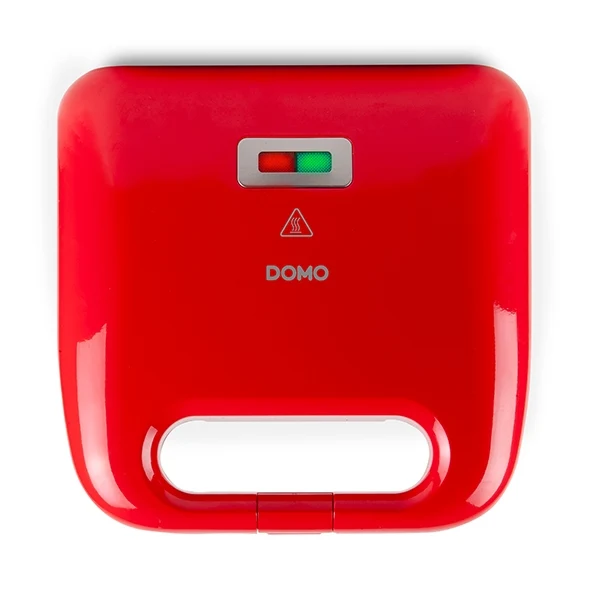 Gaufrier multifonctions 5 plaques 750 W Snack Party rouge Domo