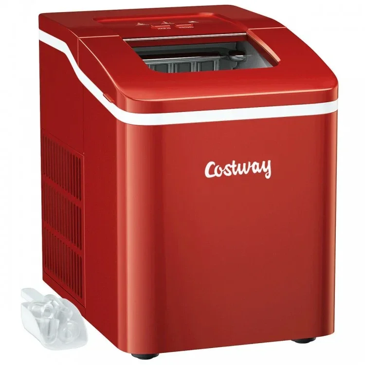 Portable Ice Maker 26lbs/24h | Party Ice Machine Countertop | Costway EP24744US