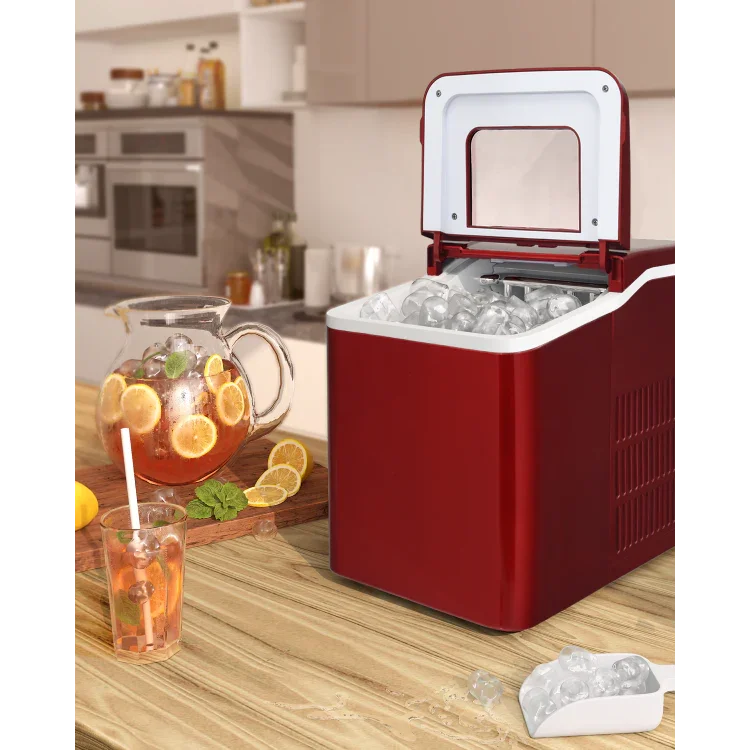 Portable Ice Maker 26lbs/24h | Party Ice Machine Countertop | Costway EP24744US