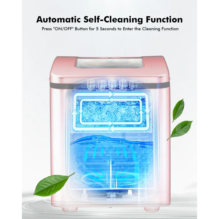 Portable Ice Maker 26lbs/24h | Party Ice Machine Countertop | Costway EP24744US