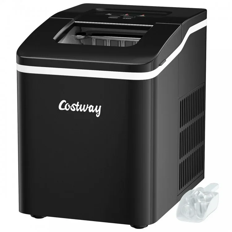 Portable Ice Maker 26lbs/24h | Party Ice Machine Countertop | Costway EP24744US