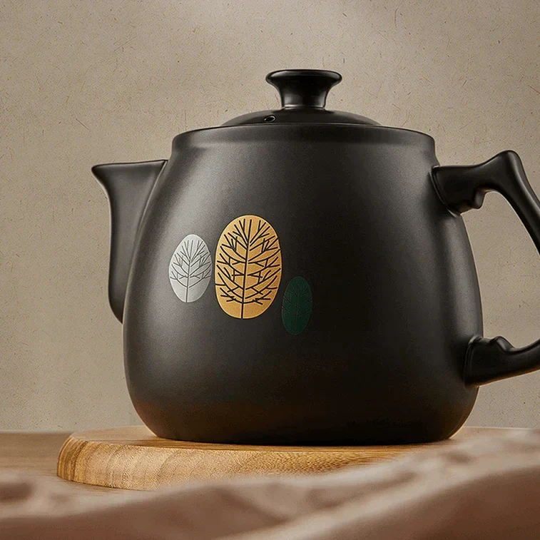 Bear JYH-B40Q2 Medicine Brewing Pot | 3.5L | Ceramic | Keep Warm | Dry-Burn Protection | Auto Shut-Off | 110V