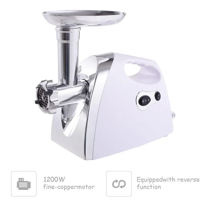 Costway Meat Grinder KC51951US,Electric 1200W Sausage Stuffer Maker