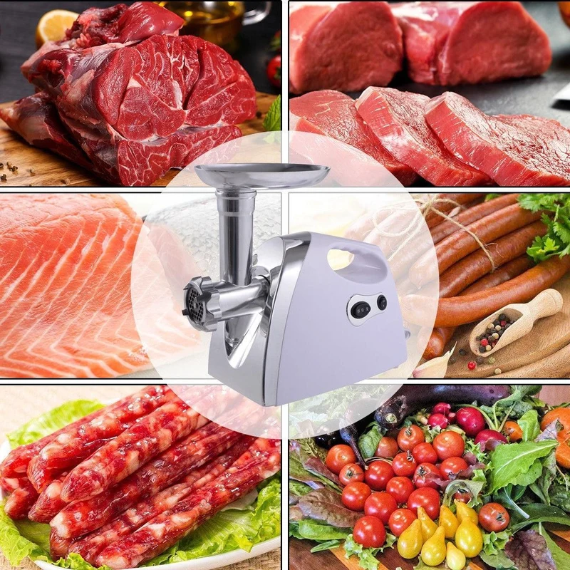 Costway Meat Grinder KC51951US,Electric 1200W Sausage Stuffer Maker