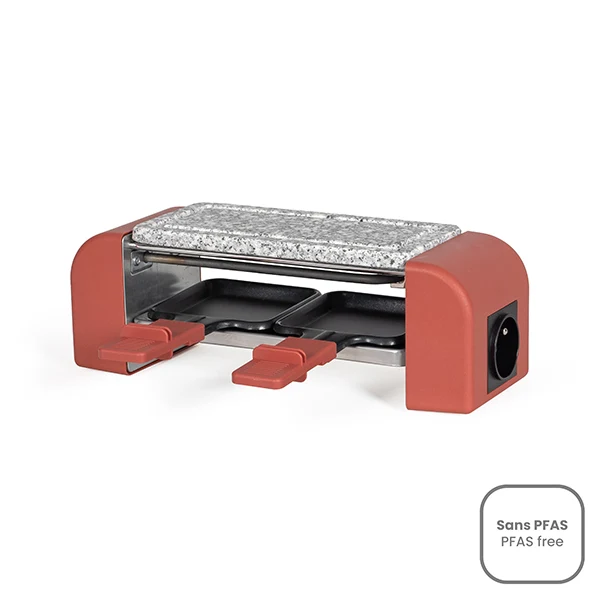 Appareil à raclette 2 personnes connectable 450 W Livoo