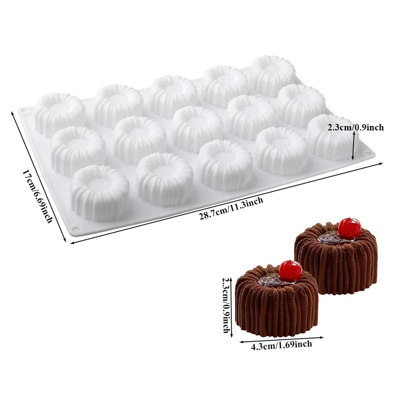 Moule Silicone Foret Noire | Pâtisserie & Entremet