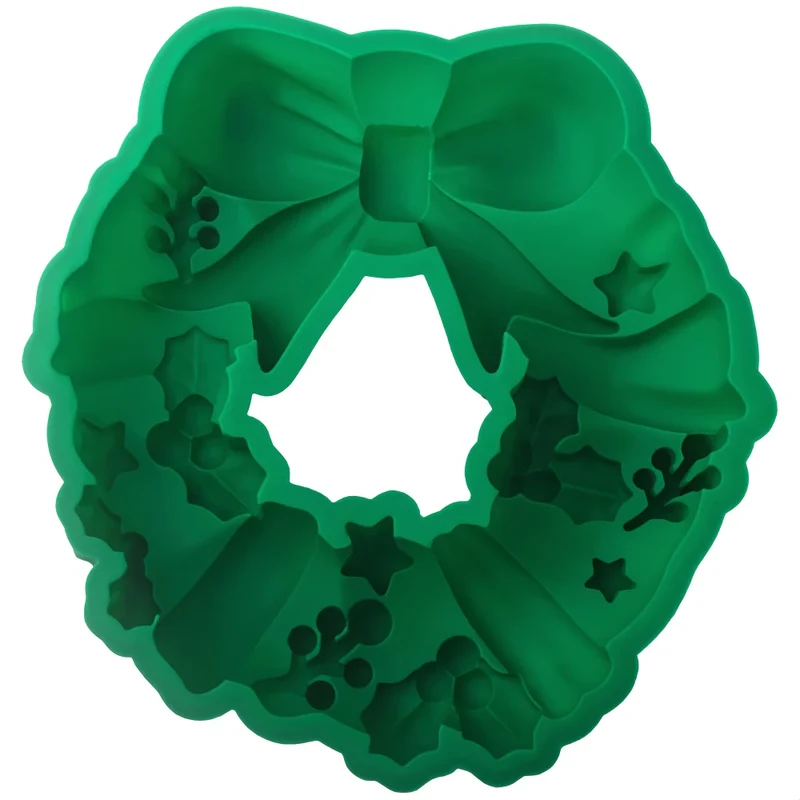 Moule Silicone Couronne de Noël | Pâtisserie & Entremet