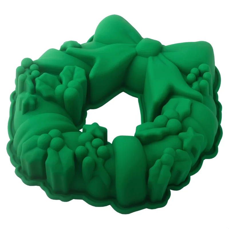 Moule Silicone Couronne de Noël | Pâtisserie & Entremet