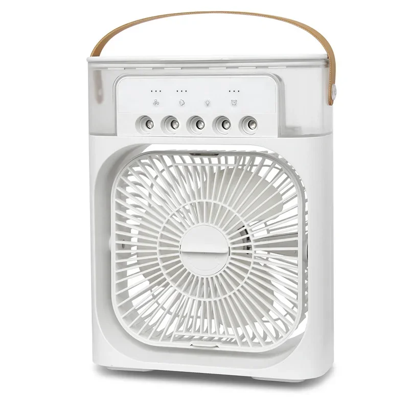 Portable Humidifier Air Conditioner Fan Household Hydrocooling Water mist Cooler Portable Air Adjustment For Office 3 Speed Fan
