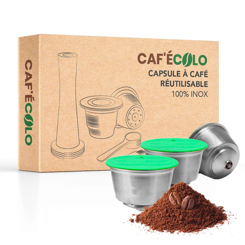 Capsule réutilisable Dolce Gusto 100% inox par Cafecolo™