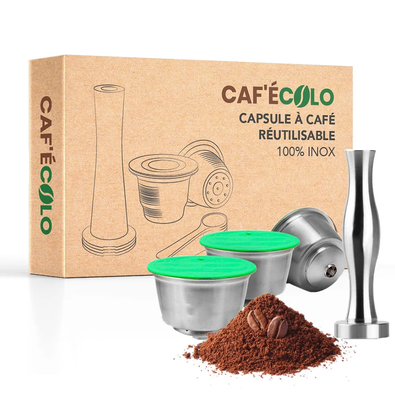 Capsule réutilisable Dolce Gusto 100% inox par Cafecolo™