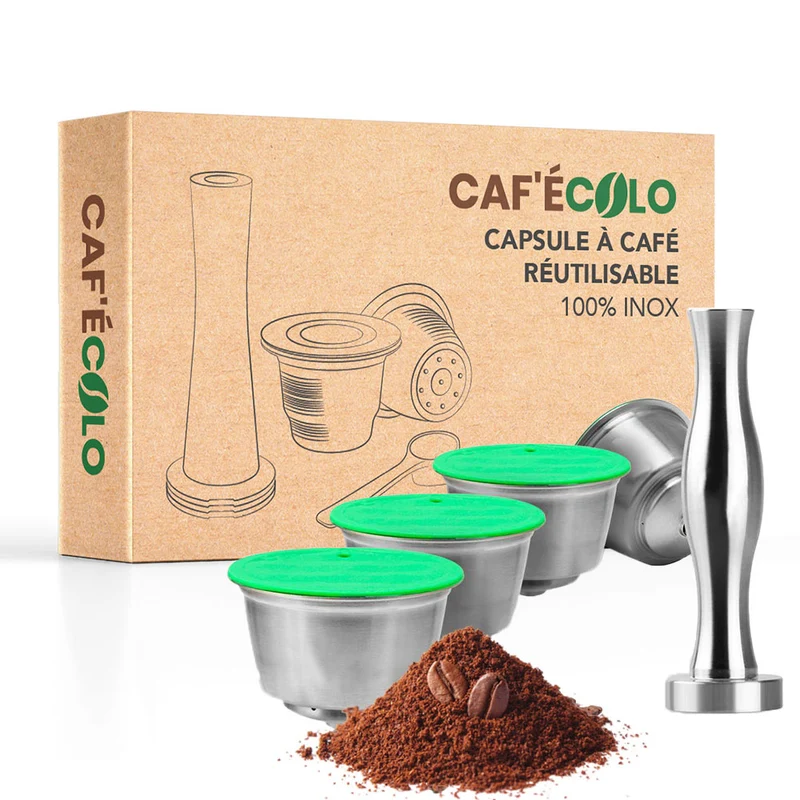 Capsule réutilisable Dolce Gusto 100% inox par Cafecolo™
