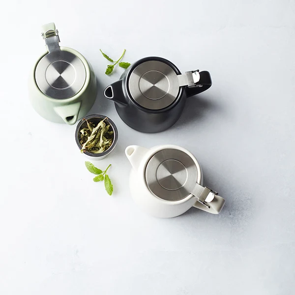 Théière avec infuseur Vert sauge 500ml Point Virgule
