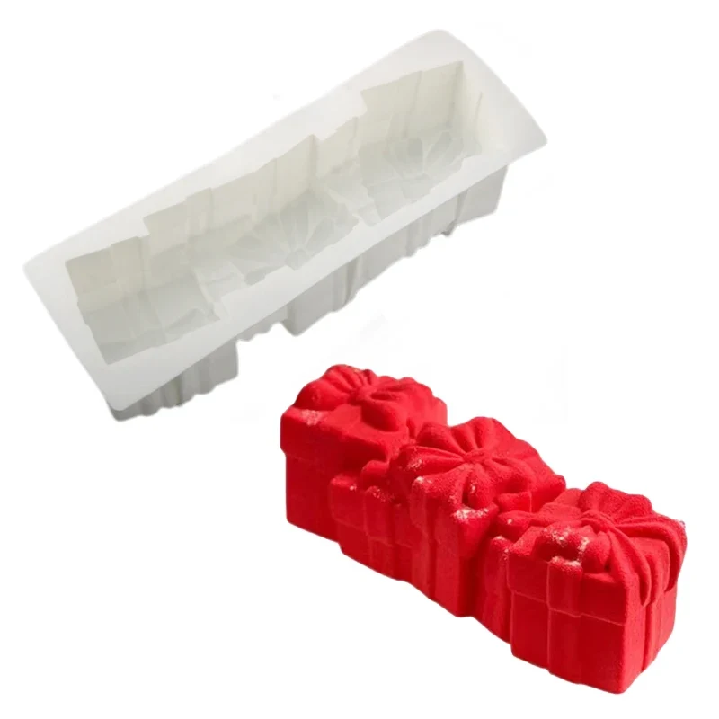 Moule Silicone Bûche Cadeaux | Pâtisserie & Entremet
