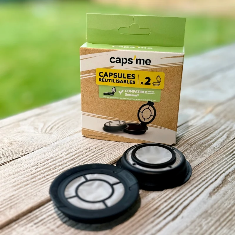Caps Me - 2 capsules réutilisables Senseo