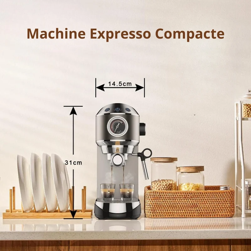 Machine Espresso 20 Bars - Café Moulu
