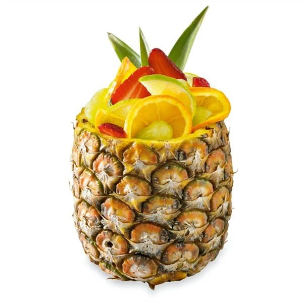 Lot de 2 Coupe ananas en inox Mathon