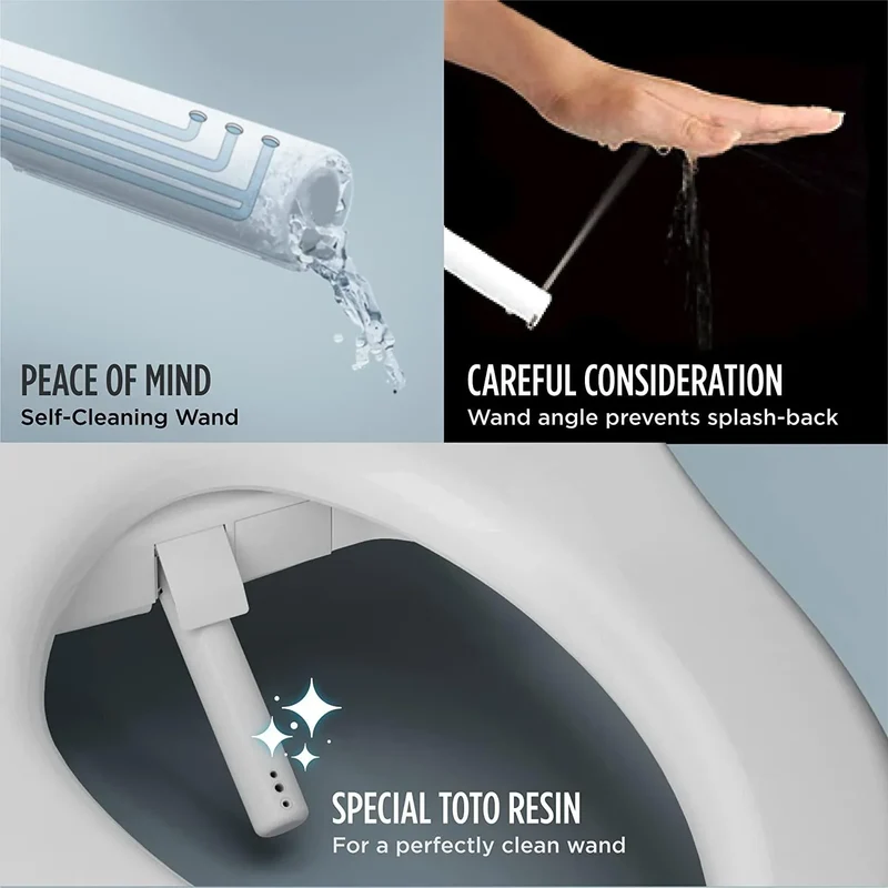 TOTO Washlet A2 Electronic Toilet Seat | Heated Seat | SoftClose Lid | Elongated | 110V