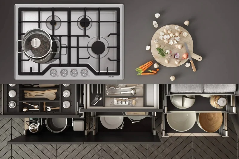 ROBAM Gas Cooktop G413 | 30" | 4 Burners | PROFESSIONAL | Yourishop.com