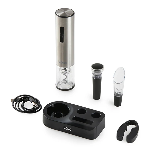Ensemble ouvre-bouteille rechargeable Domo