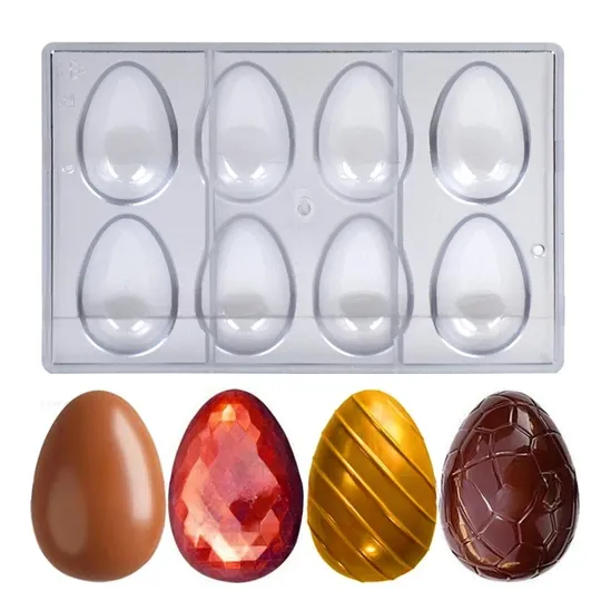 Moule Polycarbonate Oeufs x4