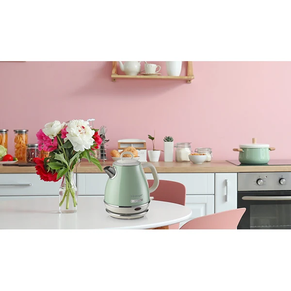 Bouilloire électrique Vintage Verde 1 L 1630 W 2868 Ariete