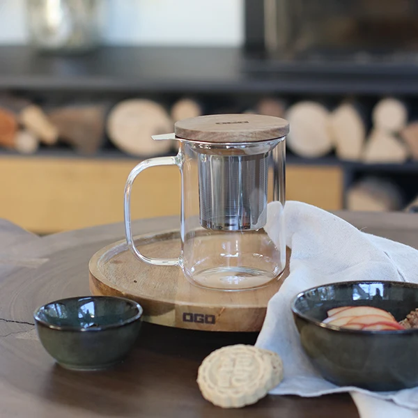 Tisanière verre Gustave 450 ml Ogo