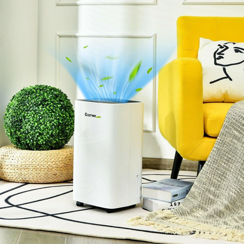 Portable Dehumidifier ES10014US For Medium To Large Spaces，24 Pints 1500 Sq. Ft