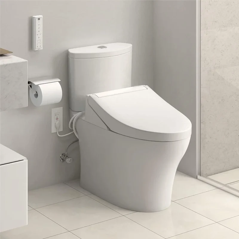 TOTO WASHLET C5 Electronic Bidet Toilet Seat with PREMIST and EWATER+