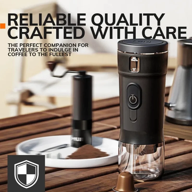 Machine Expresso Portable - Capsules + Café poudre