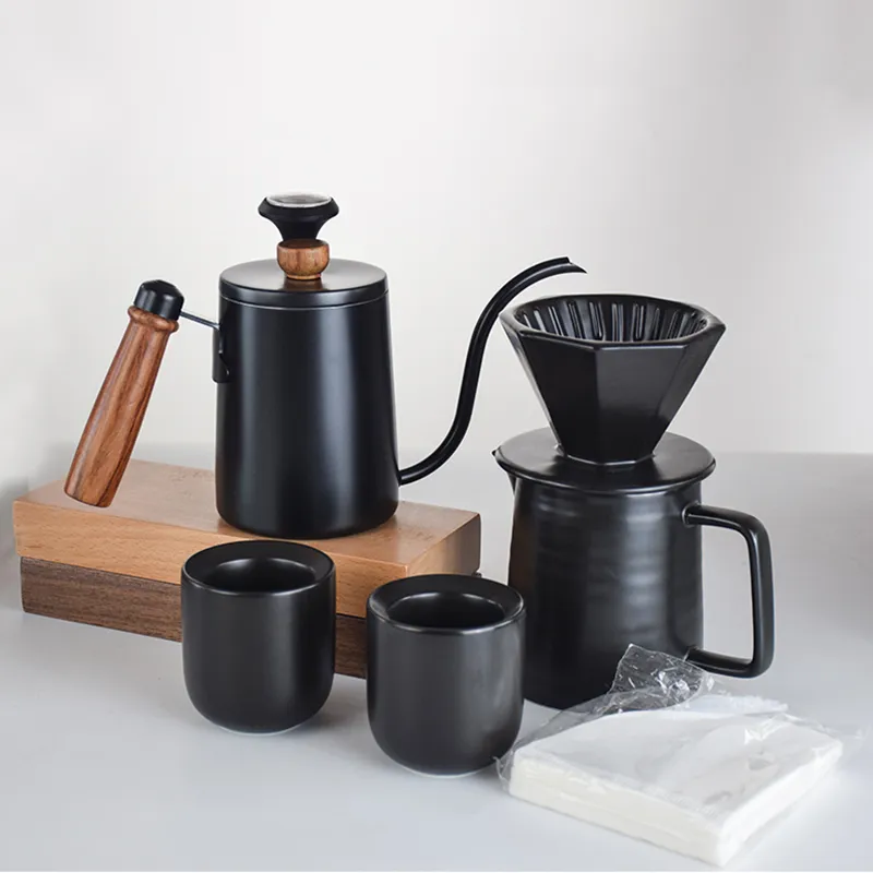 Cafetière Portable de Voyage - Coffret Barista