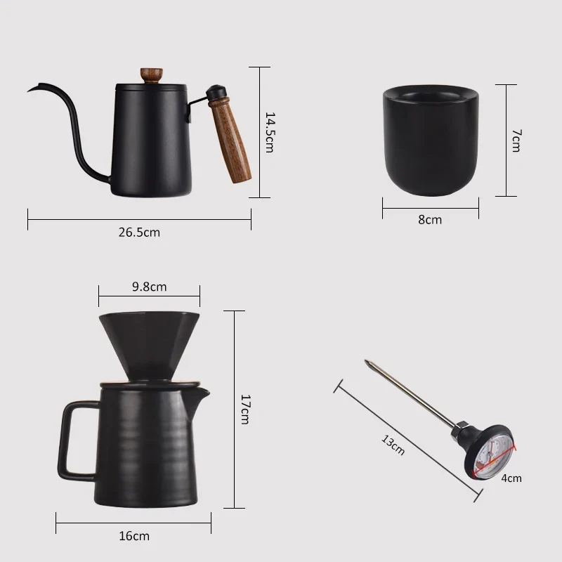 Cafetière Portable de Voyage - Coffret Barista