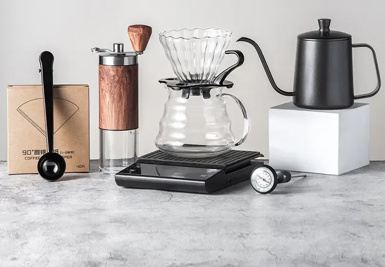 Cafetière Portable de Voyage - Coffret Cadeau