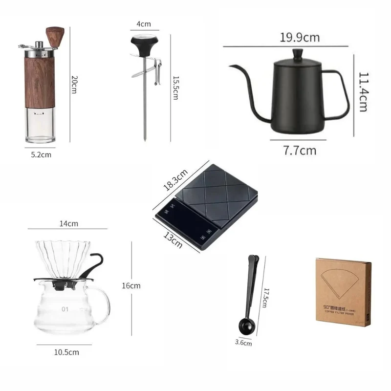 Cafetière Portable de Voyage - Coffret Cadeau