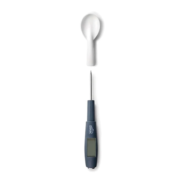 Cuillère silicone avec thermomètre à sonde Lacor