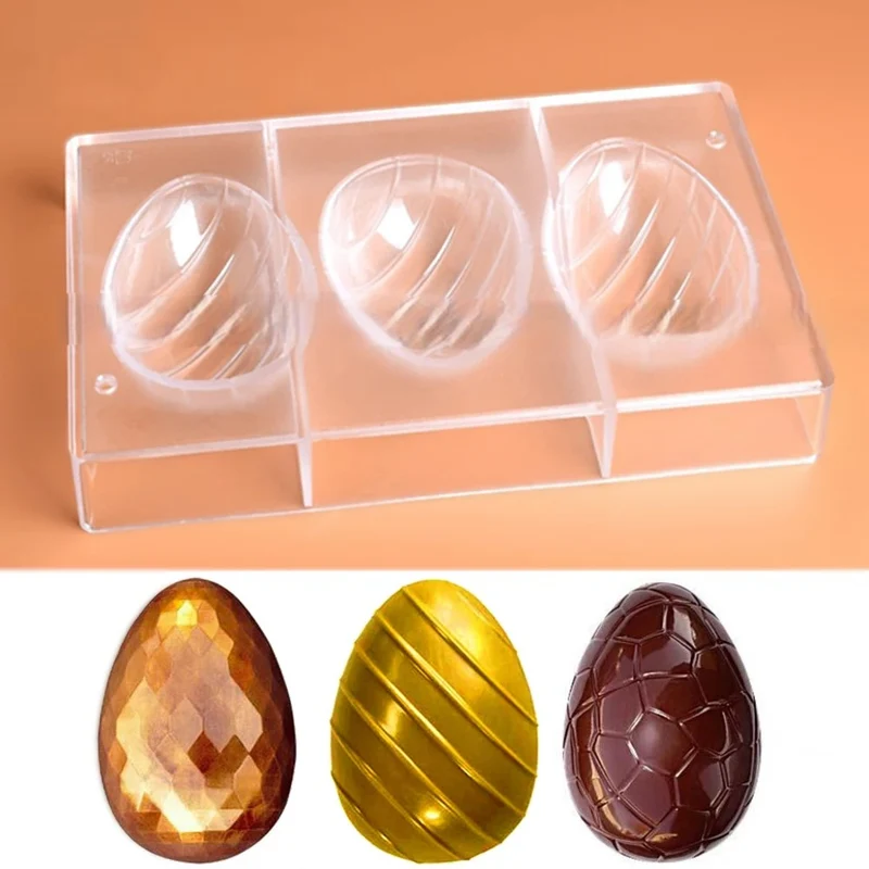 Moule Polycarbonate Oeuf x3