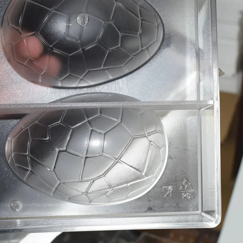 Moule Polycarbonate Oeuf x3