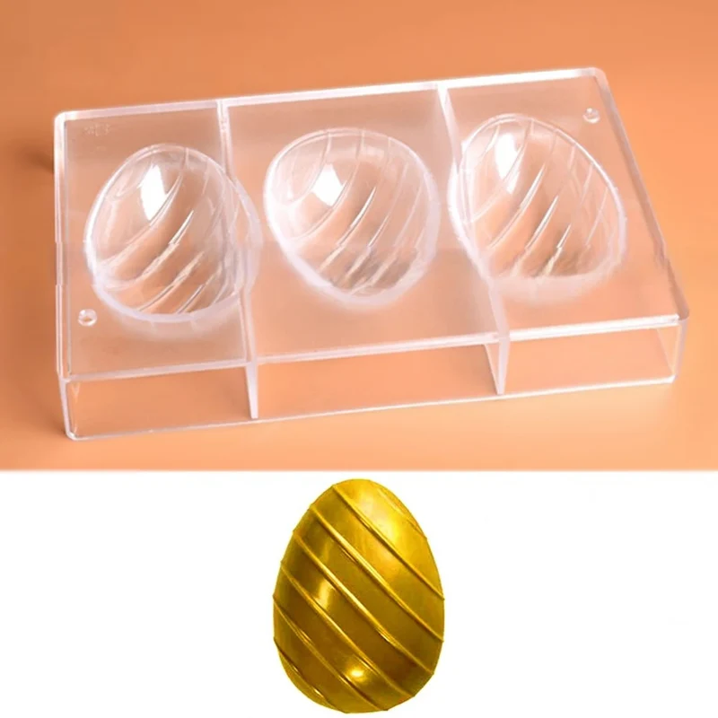 Moule Polycarbonate Oeuf x3