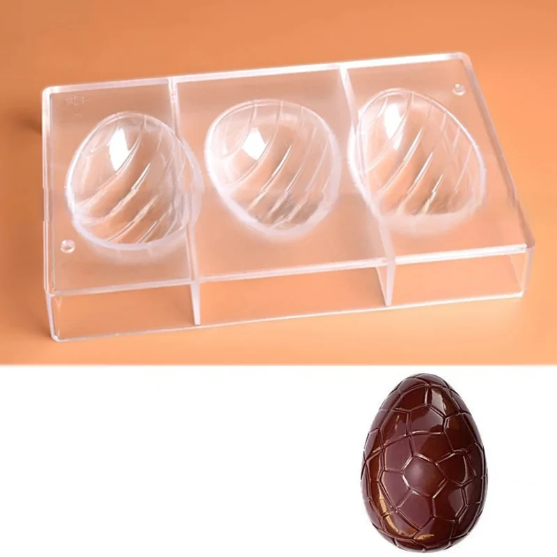 Moule Polycarbonate Oeuf x3