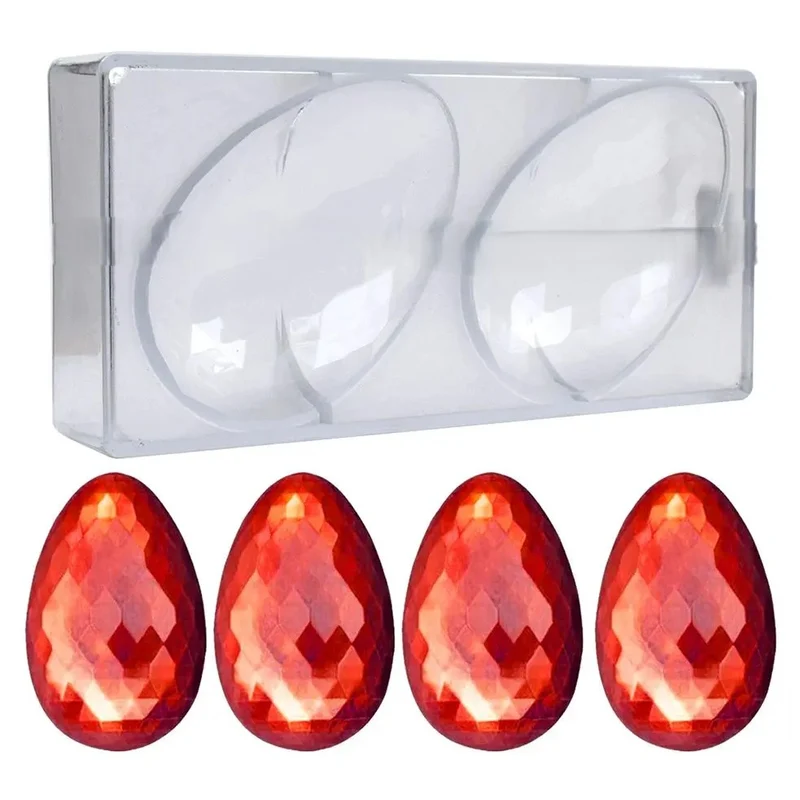 Moule Polycarbonate Oeuf x2