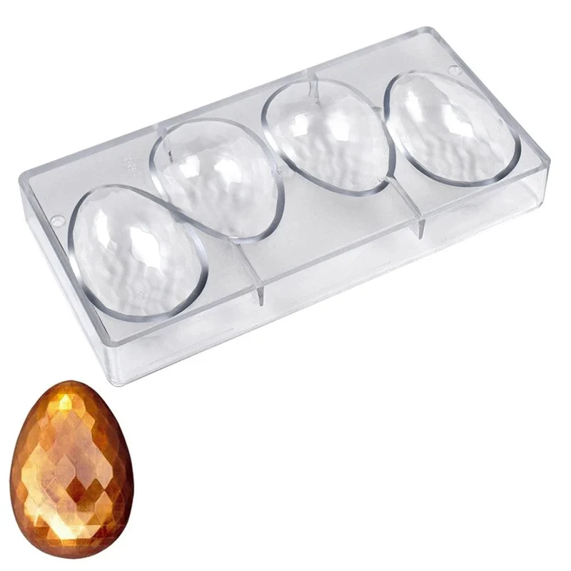 Moule Polycarbonate Oeuf x4