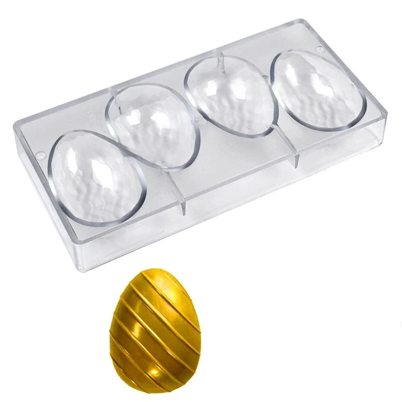 Moule Polycarbonate Oeuf x4