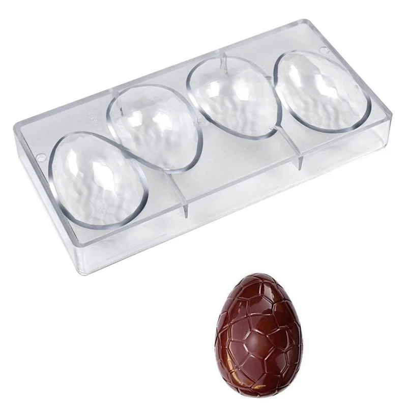Moule Polycarbonate Oeuf x4