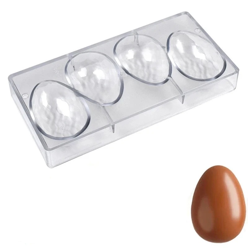 Moule Polycarbonate Oeuf x4