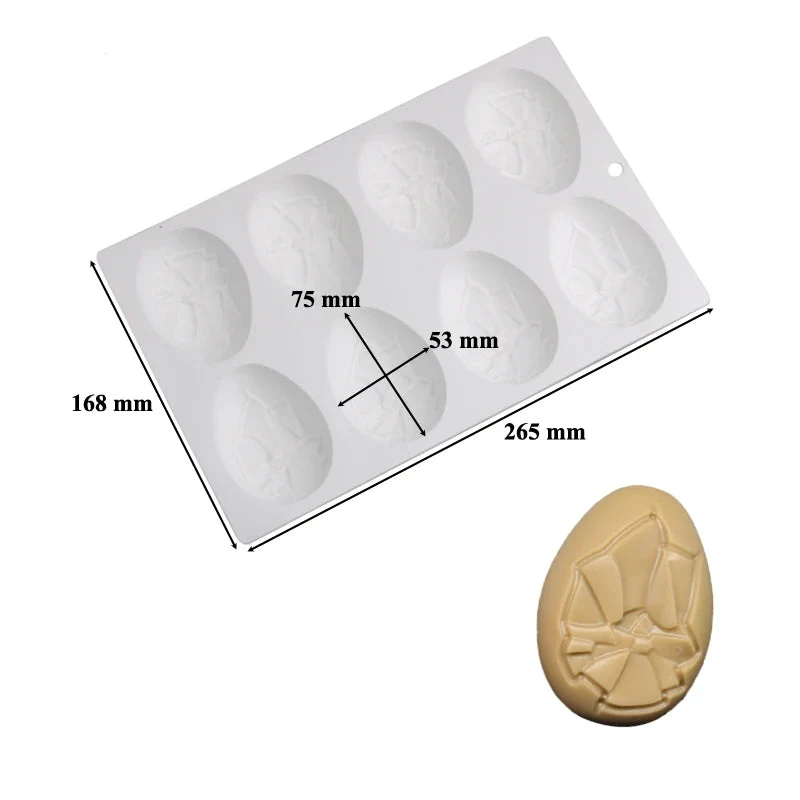 Moules Silicone Oeufs de Pâques