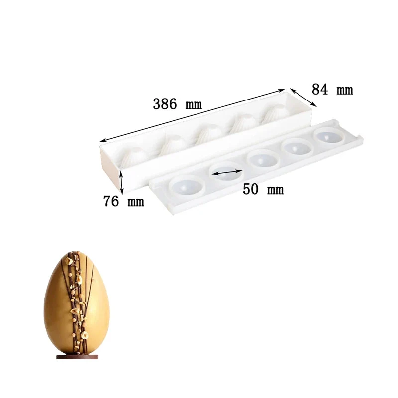Moules Silicone Oeufs de Pâques