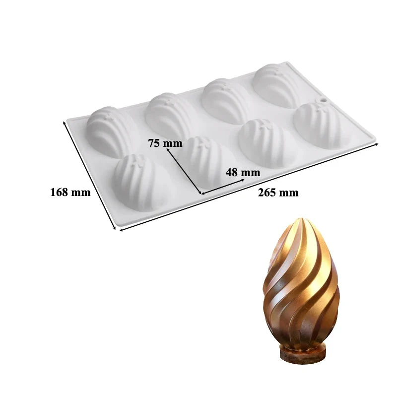 Moules Silicone Oeufs de Pâques